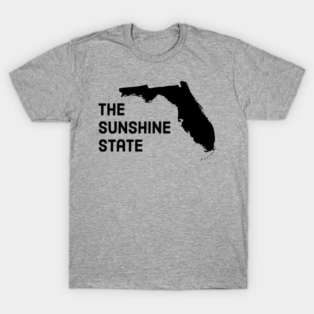 Florida - The Sunshine State T-Shirt by whereabouts